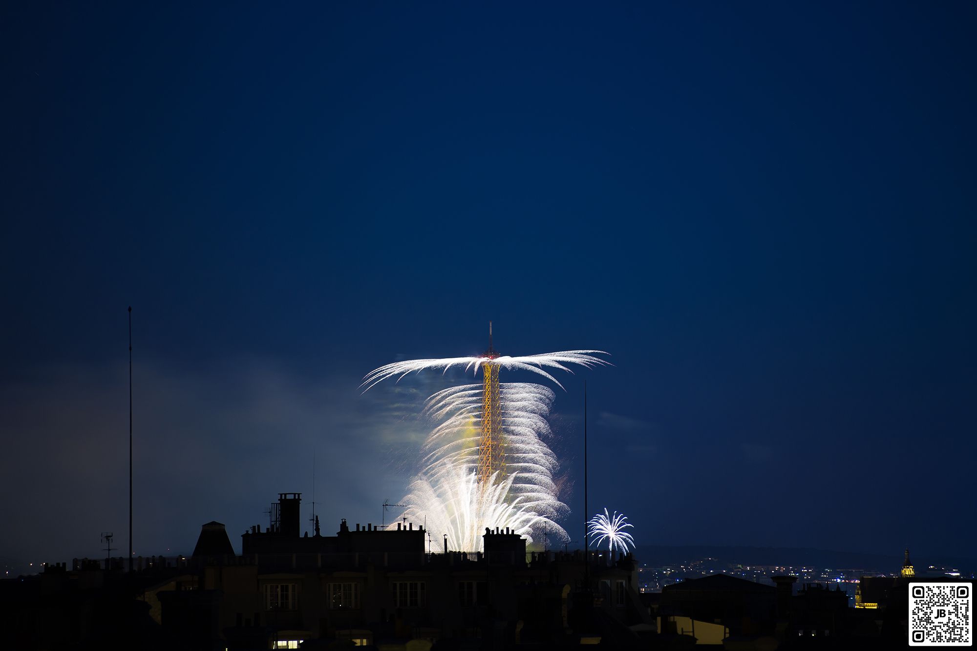 france paris feu d'artifice du 14 juillet 2015 haute resolution