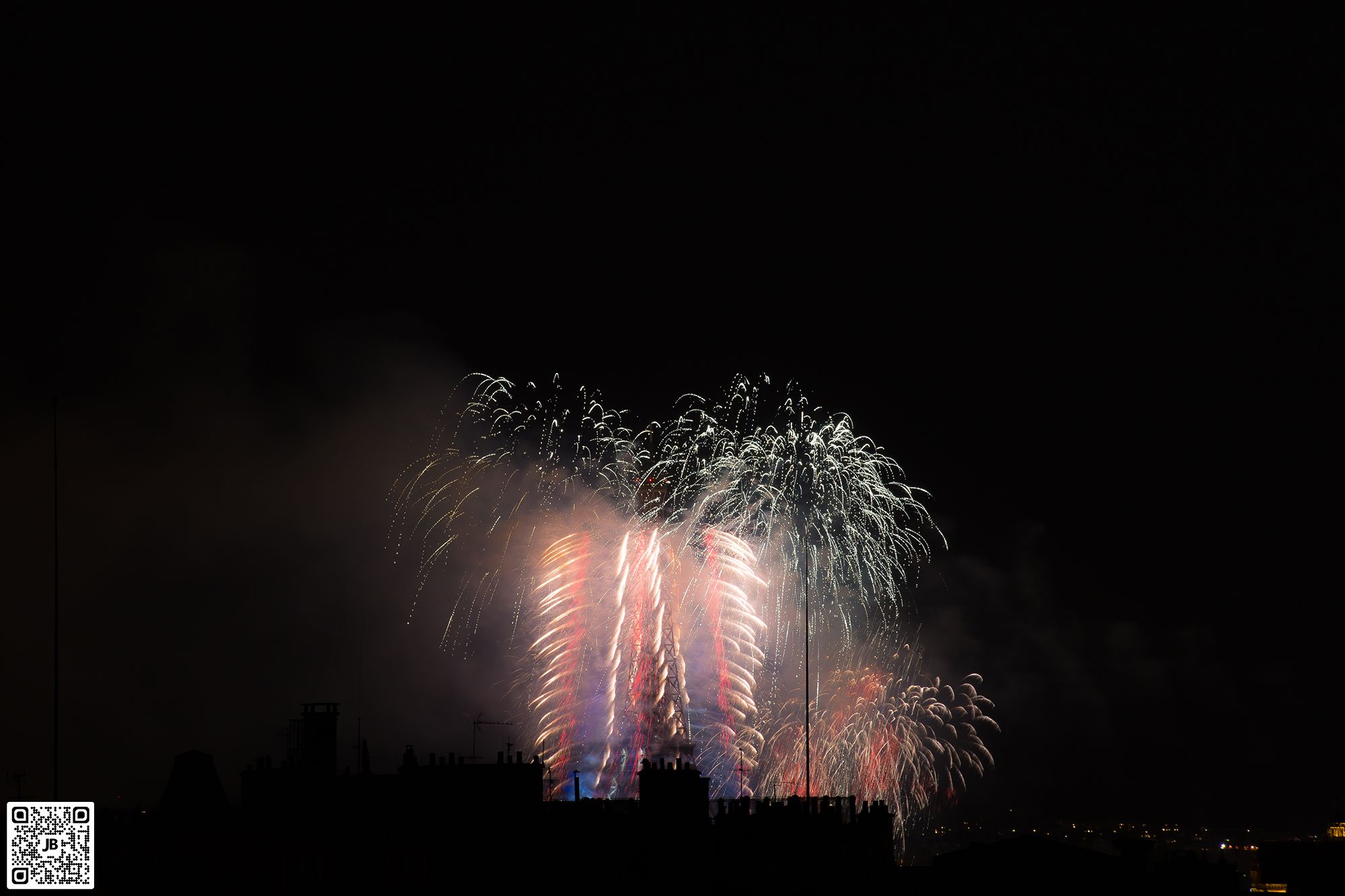 france paris feu d'artifice du 14 juillet 2015 haute resolution