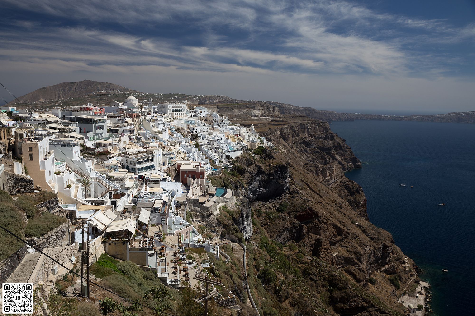 grece santorin vue du telepherique juin 2016 haute resolution