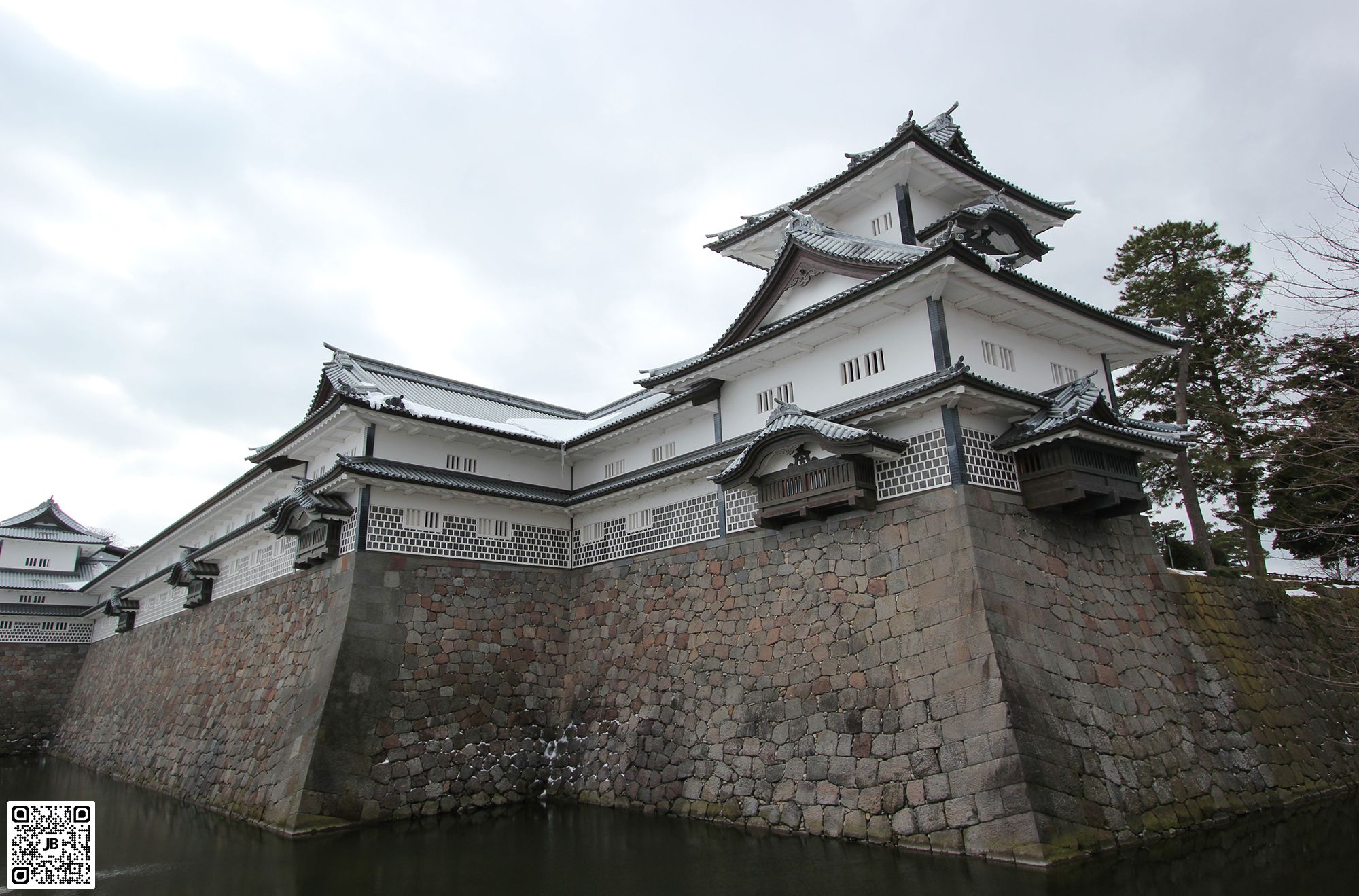 japon chateau de kanazawa fevrier 2014 haute resolution